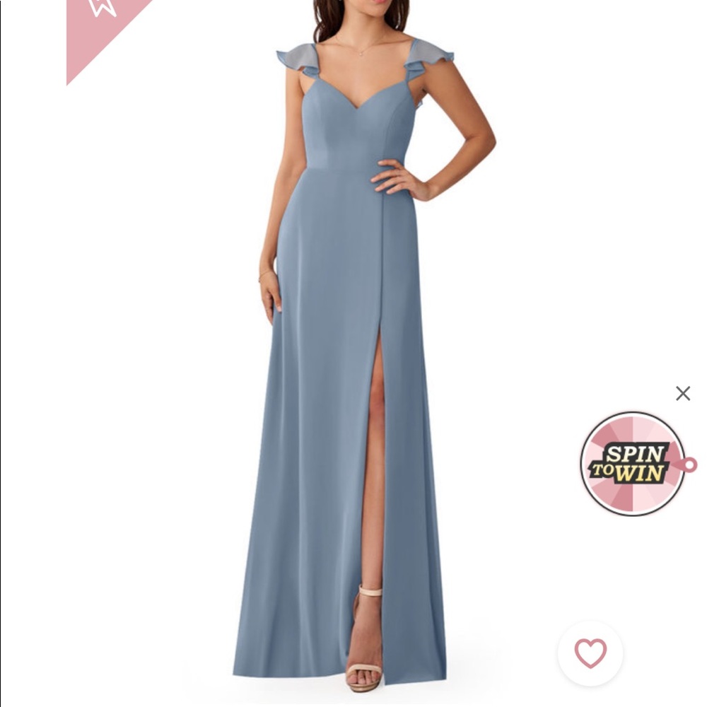 AZAZIE EVERETT Dusty Blue Size 2
